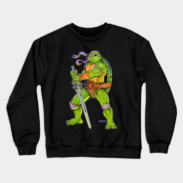 Heman Donnie Crewneck Sweatshirt by BloodEmpire